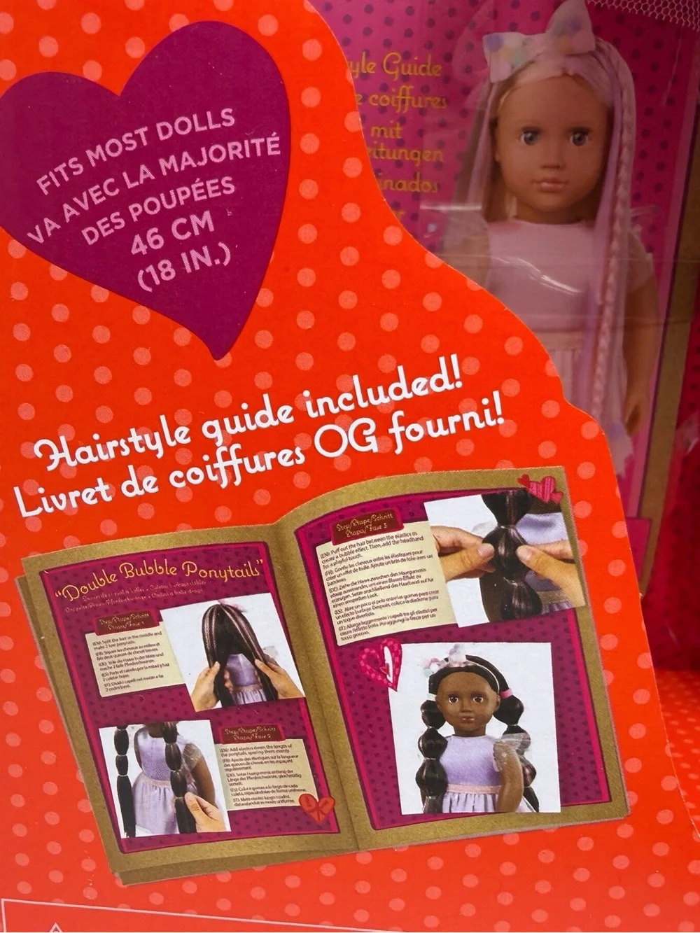 Our Generation Alexia From Hair to There Extendable Hair 18-inch Doll New In Box
